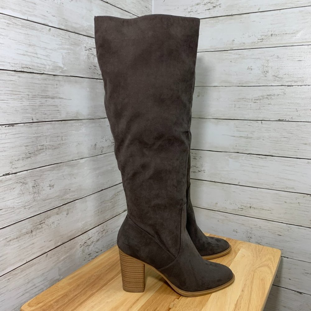 Dolce Vita DV Afton Tall Heeled Boots Size 8 #dvlook